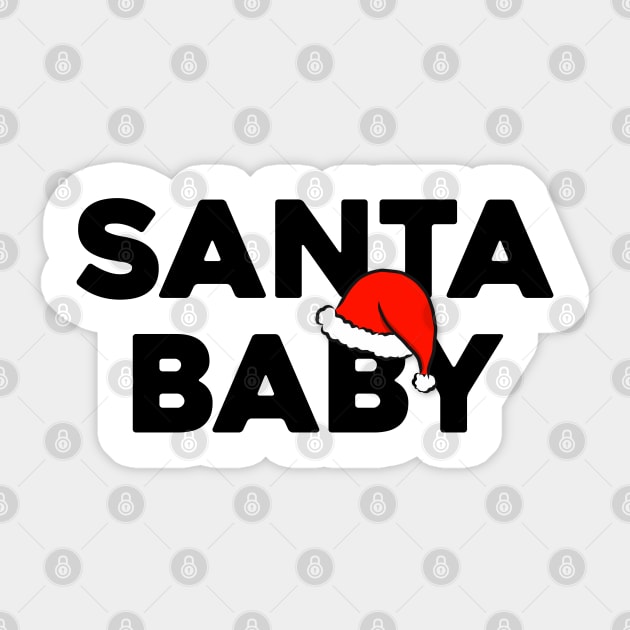 Santa Baby Slip Sable Under Tree Awful Good Girl Santa Claus Red Hat